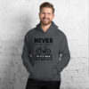 Old Man On Bike Hoodie - Image 6