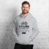 Cycling Is Cheaper Than Therapy Hoodie - Image 3