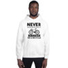 Old Man On Bike Hoodie