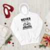 Old Man On Bike Hoodie - Image 4